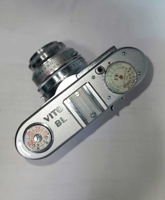 Aparat foto Voigtalander VITO BL set cutie husa flitre etc