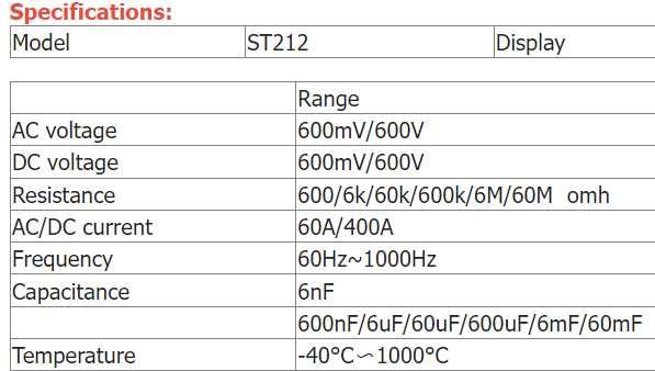 Multimetru Automat, Clampmetru curent continuu