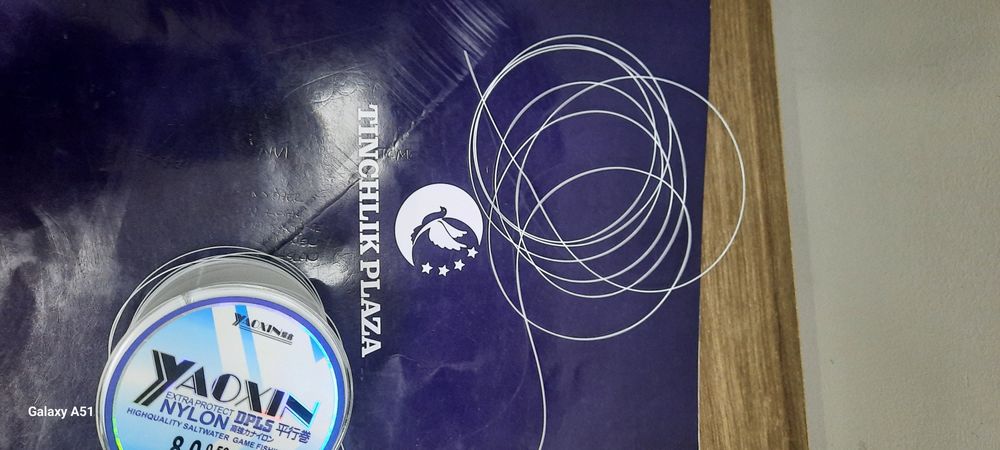 Torga bog'lashga oq leska 0.5mm