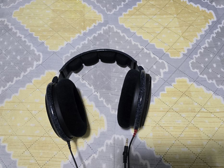 Sennheiser HD 600 - pad-uri si headband noi
