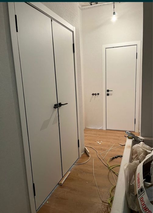 Установка межком двери