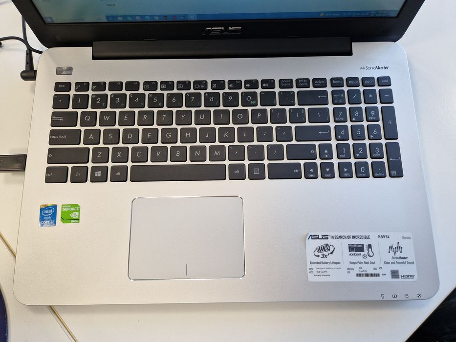 Asus K555L sonic Master