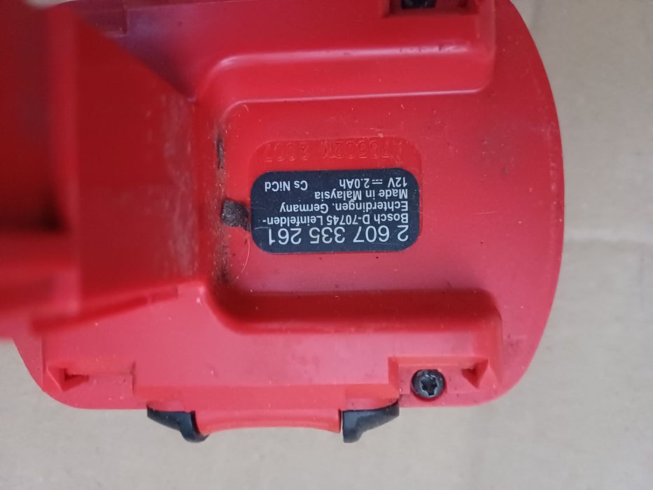 Baterie Bosch 12v 3A cu celule li ion originale + placa BMS