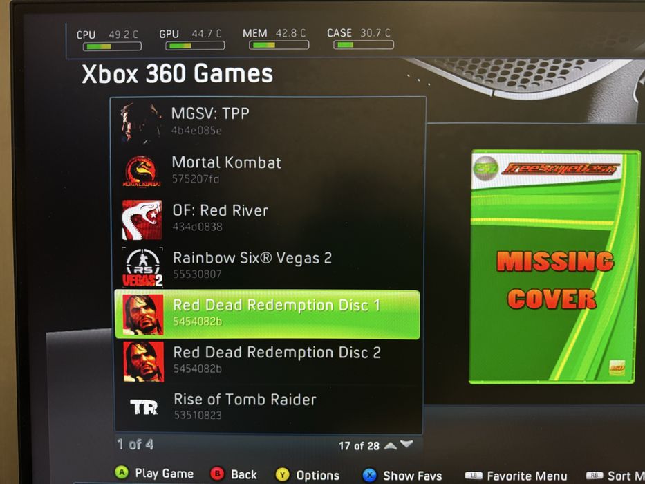 Consola XBOX 360 Slim 250GB Modata RGH3