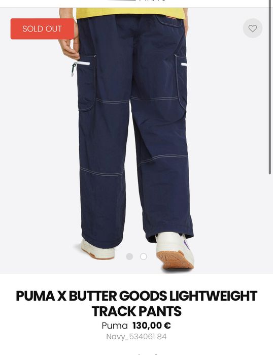 Мъжко долнище / панталон : PUMA X Butter Goods Lightweight Track Pants L