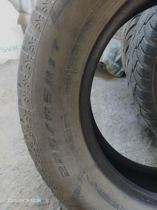 Шины зимние, шипованные