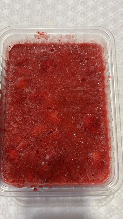 Клубника с сахаром домашняя