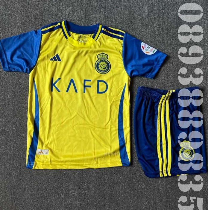 НОВИ Детски Екипи Al Nassr/Ал Насър Ronaldo/Роналдо