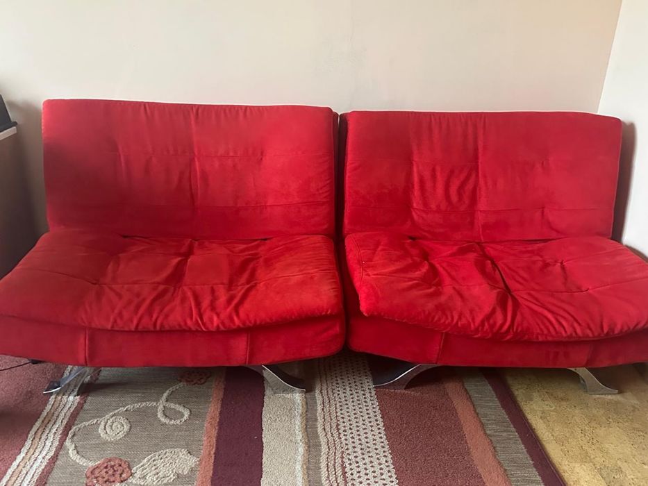 Диван раскладной  3 штуки.