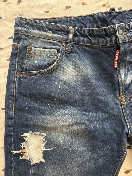 Къси дънкови гащи dsquared