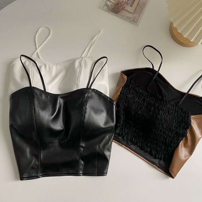 Женский короткий топ