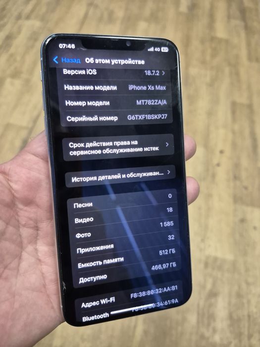 Продам Айфон Хs Mакс 512г