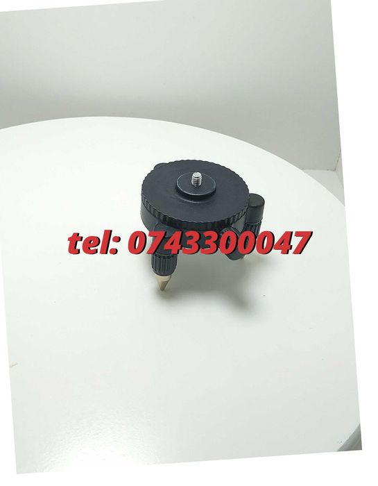 Prindere Rotativ - Cu Gheare Potrivit Pentru Aparat Aparat Laser De Aliniere , 360 Grade , Trepied Mic Pentru Santier Atelier Si Lucrari Interioare