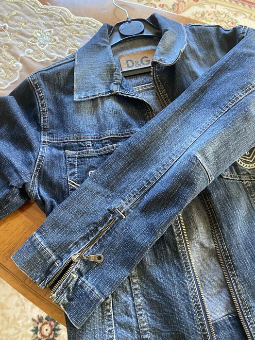 Vand geaca de blugi originala Dolce Gabbana