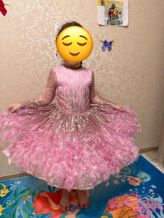 Детское платье 128-134