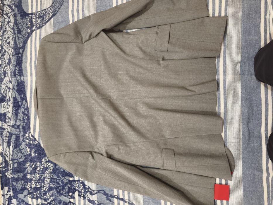 Sacou HUGO (Hugo Boss) Extra Slim Fit – Performance Super-Flex – Nou/