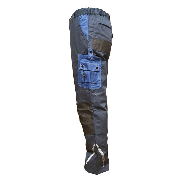 Pantaloni de lucru, poliester cu bumbac, albastru navy, XL Breckner Germany