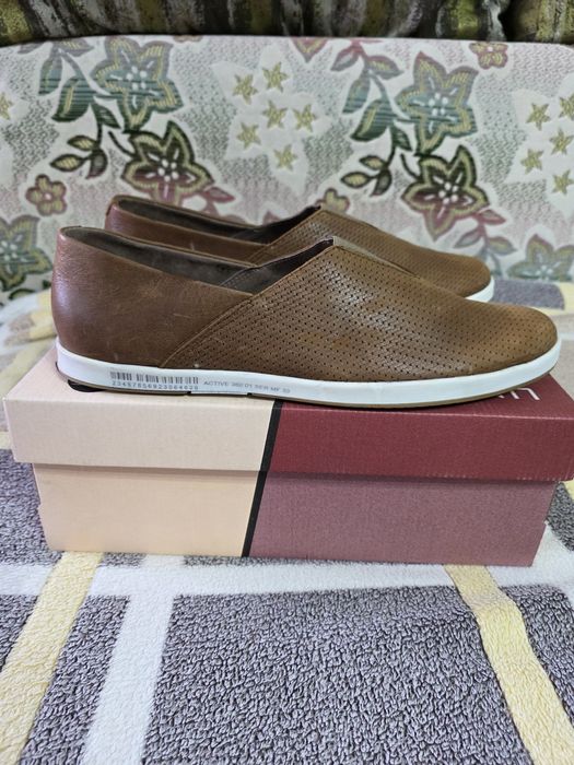 Туфли новые, 45 размер, кожа за 10000 тенге.