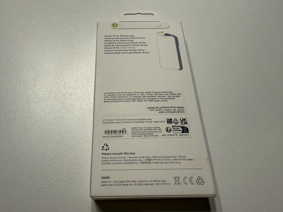 Husa Originala Iphone 16 Pro Grey