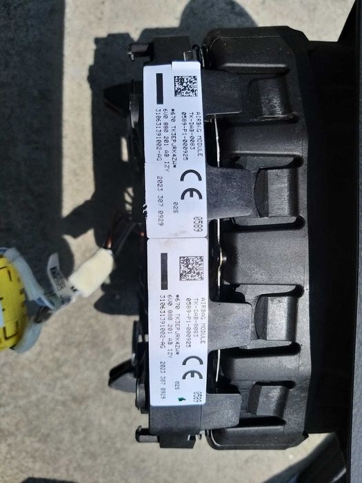 Kit airbag skoda fabia 2 6v0880201ab 6r0959655k 5j1880202