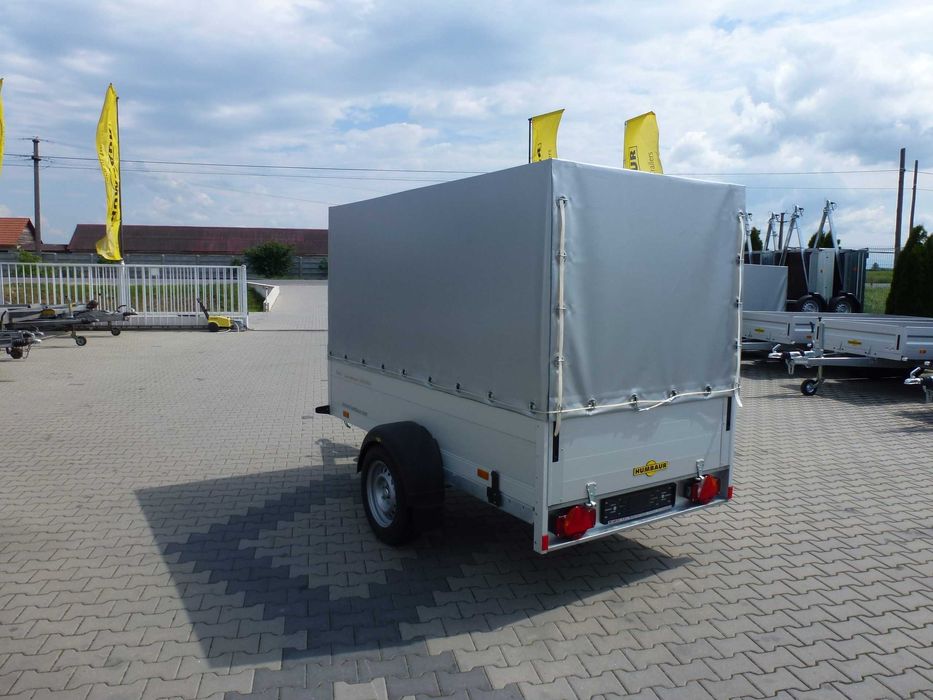 Remorca Humbaur cu sistem de franare