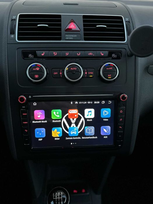 Navigatie Android 15 Volkswagen Seat Skoda CarPlay QLed DSP