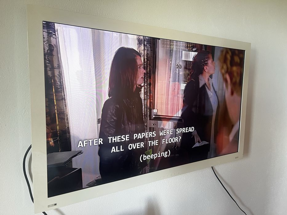 Tv ikea diagonala  108cm