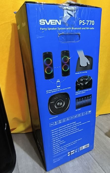 Колонка, Аудиосистема Sven