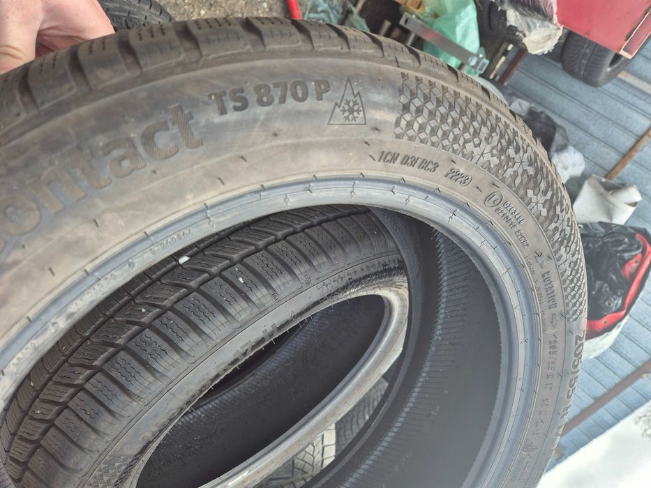 4 Anvelope de IARNA - 205/55/17 - Continental  CA UNELE NOI DOT 2023 !