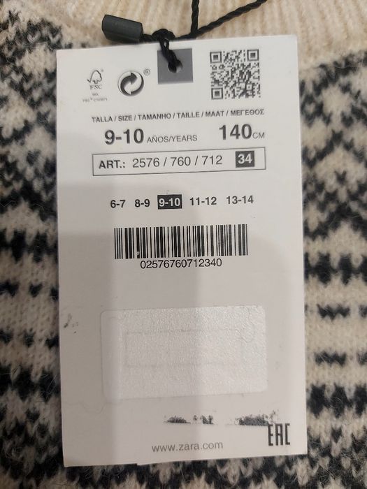 Pulover gros pentru copii 9-10 ani