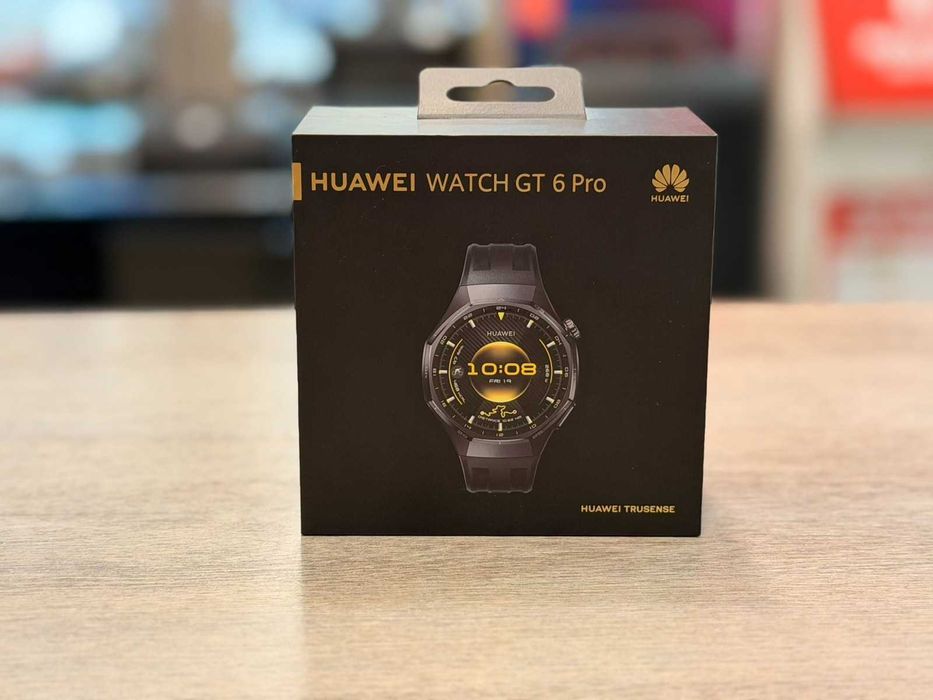 HUAWEI WATCH GT 6 Pro – 46mm Black Titanium