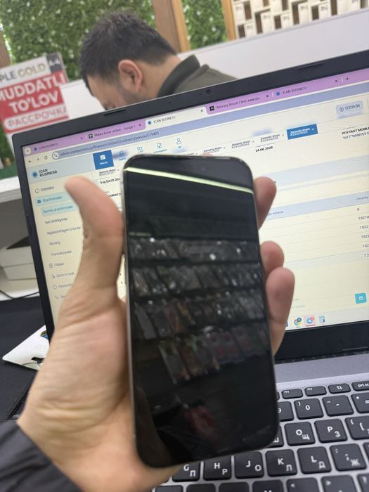 Iphone 15 pro 256gb Dual sim 2 ta sim kartaligi