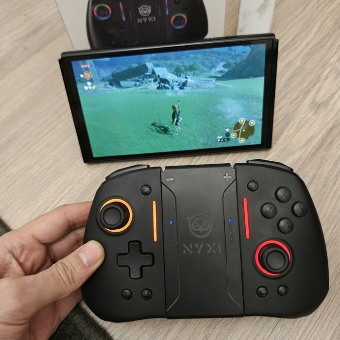 Новый джойконы для Nintendo Switch 2 про контроллер апгрейдом RGB свет