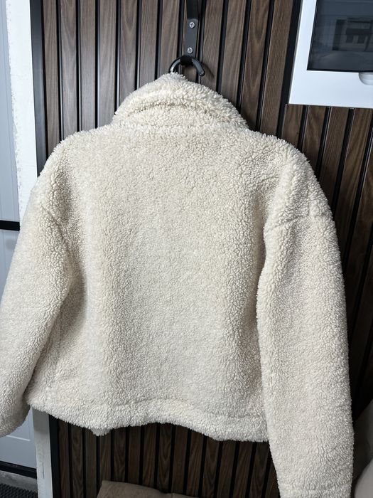 Эко шубка бренд Mango