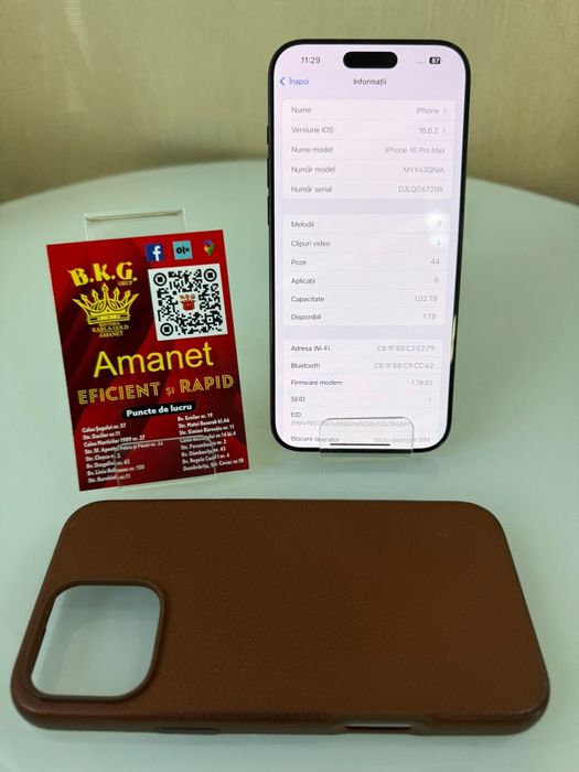 Iphone 16 Pro Max 1Tb Amanet BKG