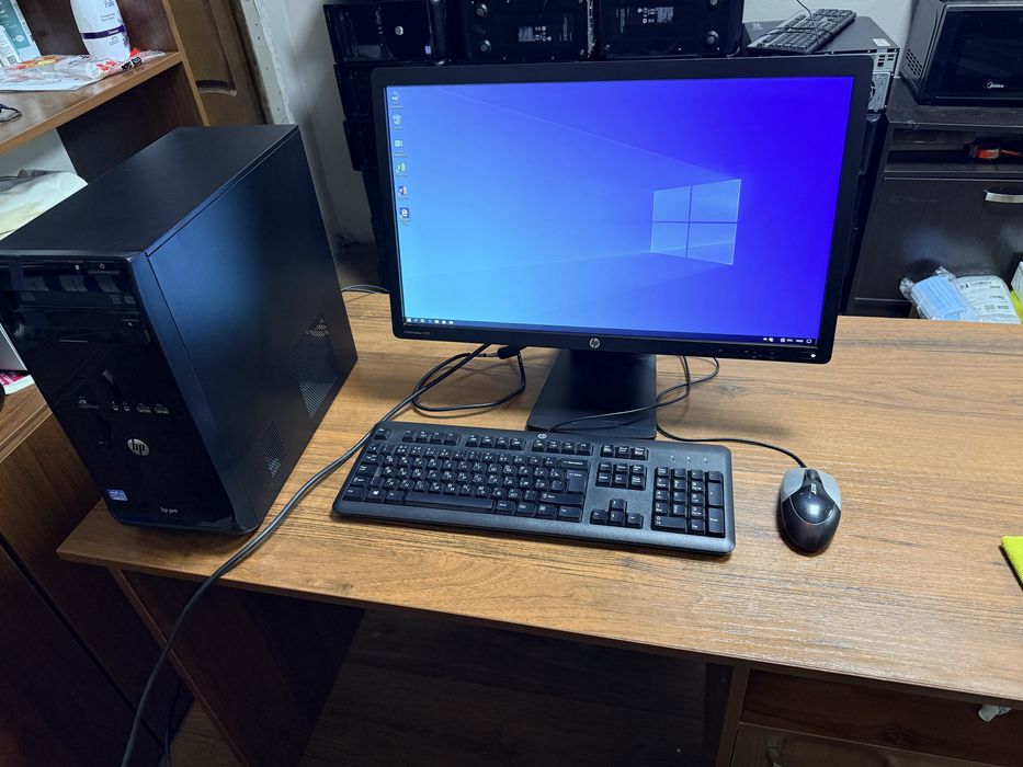 Комплект комьютера, intel core i5, монитор Hp EliteDisplay E231