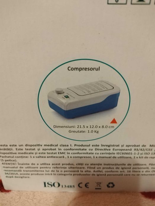 Saltea medicala antiescara cu compresor
