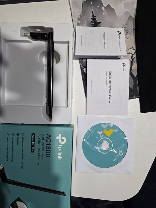 AC1300 WIFI ADAPTER не использованный