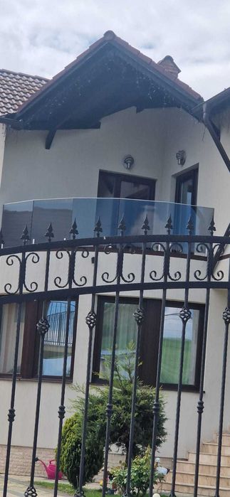 Balustrada sticla , Balustrada din inoc cu sticla , geam, inox,fier