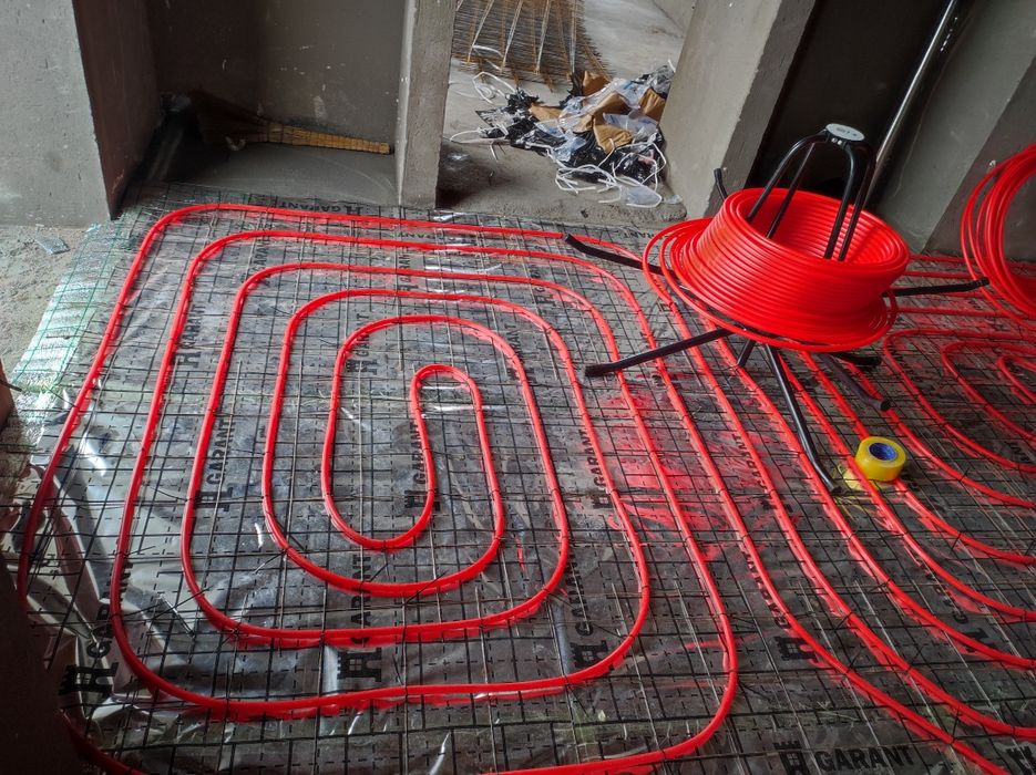 Отопления Тёплый пол Катёл Установка Аристон установка Батарейка