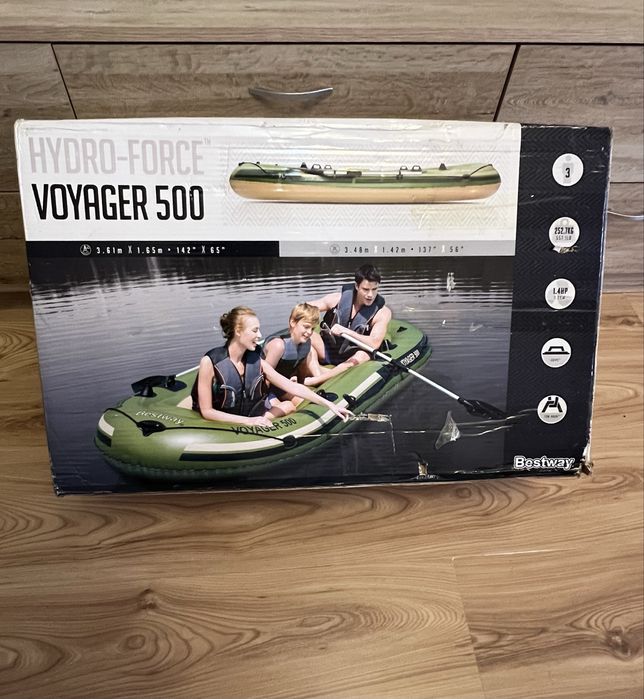 Bestway Надуваема лодка Voyager 500 348x141см