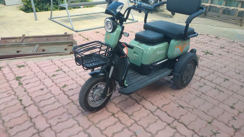 Продам электрический трицикл Gepard