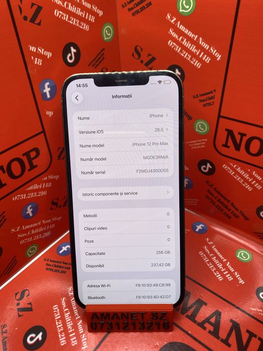 Iphone 12 Pro Max Amanet SZ Non Stop