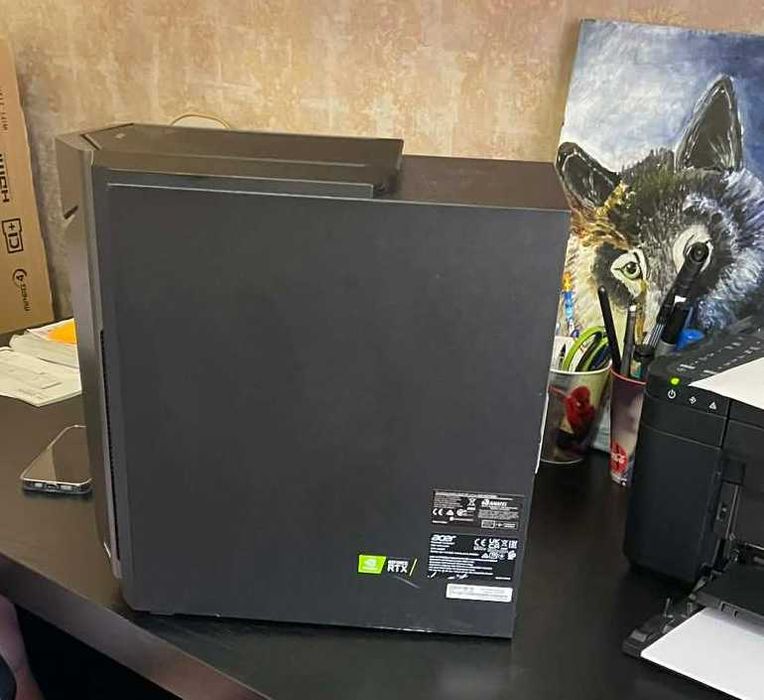 Sistem Gaming Acer Nitro N50-640 cu procesor Intel® Core™ i5-12400F pana la 4.40 GHz, Alder Lake, 16GB, 1TB SSD, GeForce RTX 3060 12GB GDDR6