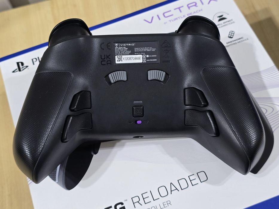 Контролер Turtle Beach - Victrix Pro BFG Reloaded, безжичен, черен за PS5 и PC.