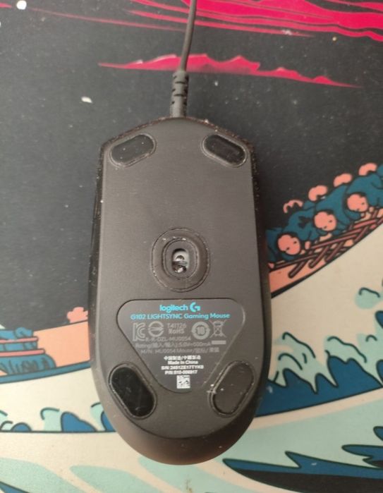 Мышь Logitech G102 Lightsync черный