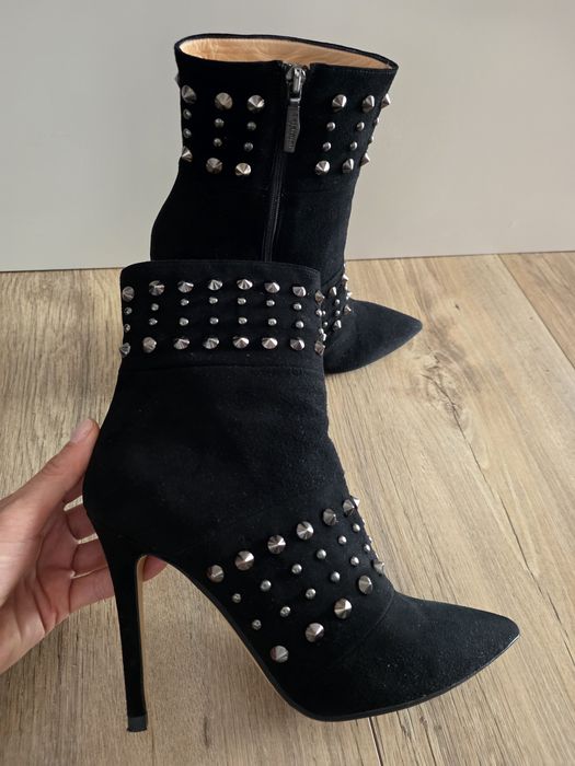 Нови боти Baldinini 40 размер естествен велур и кожа