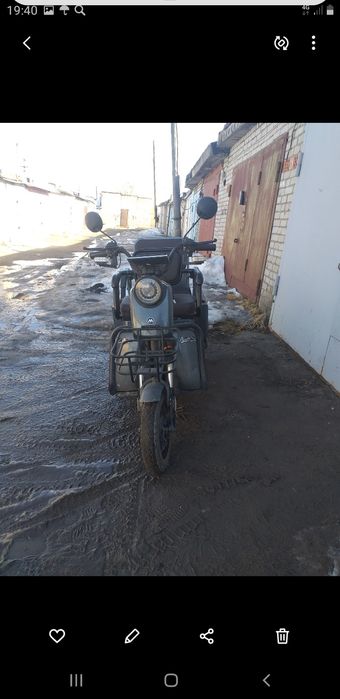 Продам электротрицикл