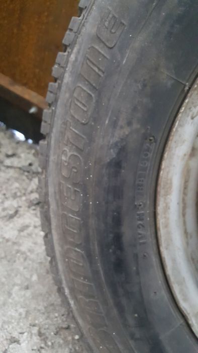 Джанта 16 5х130 с гума 205 16 С бриджстоун