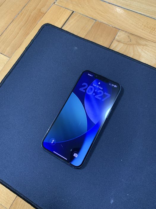 НОВА БАТЕРИЯ! iPhone 13 128gb midnight blue, пълен комплект